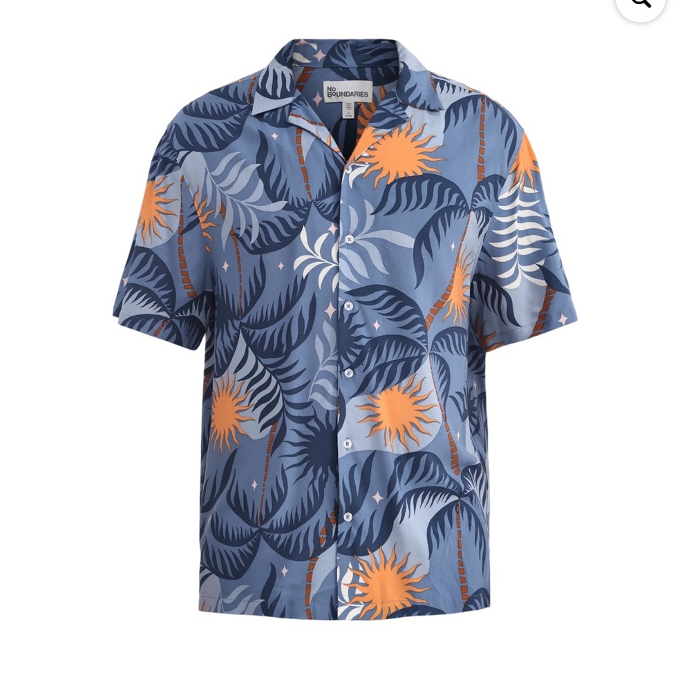 Button Up Vacation Short Sleeve